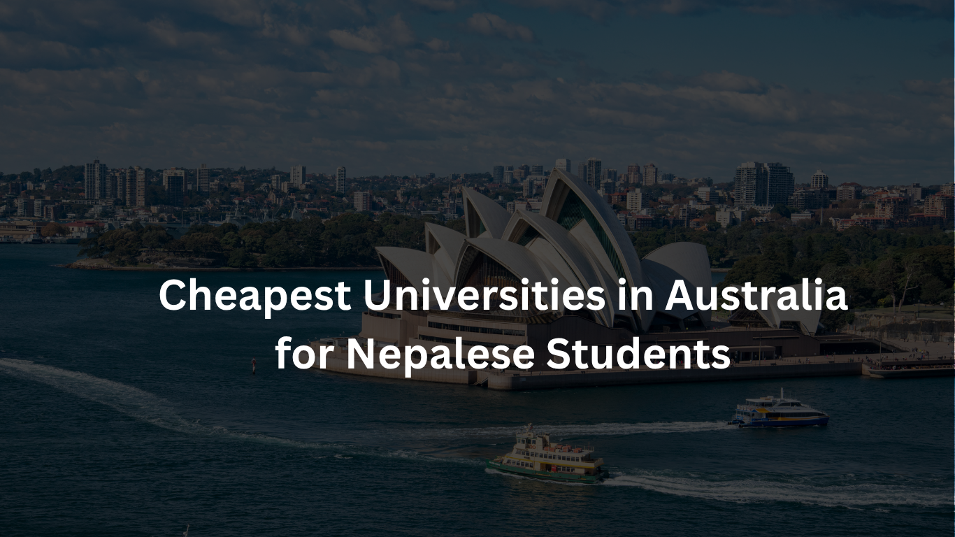 Cheapest Universities in Australia for Nepalese Students